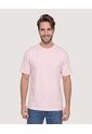 Camiseta Estampado Posterior  Para Hombre Rosa Ostu de Ostu