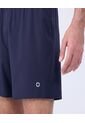 Bermuda Para Hombre Deportiva Corto Color Azul Oscuro Marca Ostu #60100409 de Ostu