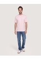 Camiseta Estampado Posterior  Para Hombre Rosa Ostu de Ostu