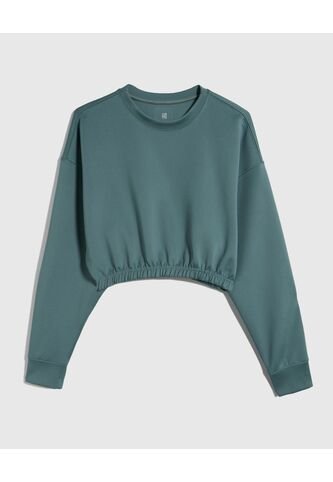 Buzo Para Mujer Cuello Redondo Color Verde  Marca Ostu #40060367 Ostu