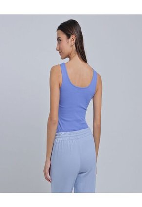 Camiseta Para Mujer Manga Sisa Color Celeste Marca Ostu #40092156