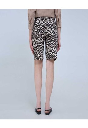 Bermuda Para Mujer Color Negrocarbon Marca Ostu #40100086