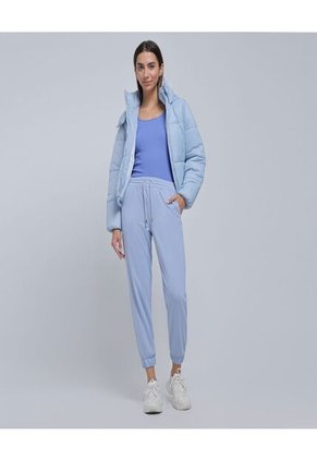 Camiseta Para Mujer Manga Sisa Color Celeste Marca Ostu #40092156