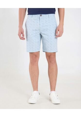 Bermuda  Para Hombre Regular Corto Color Azul Marca Ostu #60100488 Ostu