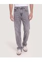 Jean Loose Vintage  Para Hombre Gris Ostu de Ostu