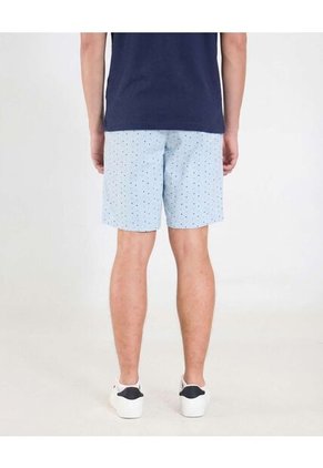 Bermuda  Para Hombre Regular Corto Color Azul Marca Ostu #60100488