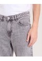 Jean Loose Vintage  Para Hombre Gris Ostu de Ostu