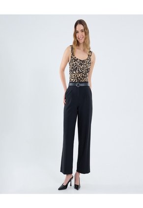 Body Para Mujer Manga Sisa Color Café Marca Ostu #40200180
