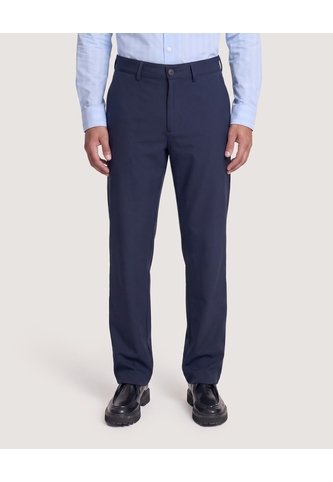 Pantalón Formal Regular  Para Hombre Azul Ostu Ostu