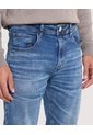 Jean Carrot Dirty  Para Hombre Azul Ostu de Ostu