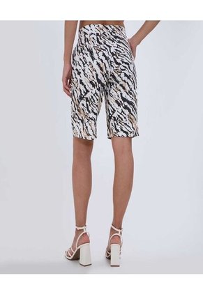 Bermuda Para Mujer Color Crema Marca Ostu #40100088