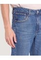 Jean Straight Clásico  Para Hombre Azul Ostu de Ostu