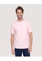 Camiseta Oversize Con Bolsillo  Para Hombre Rosa Ostu de Ostu