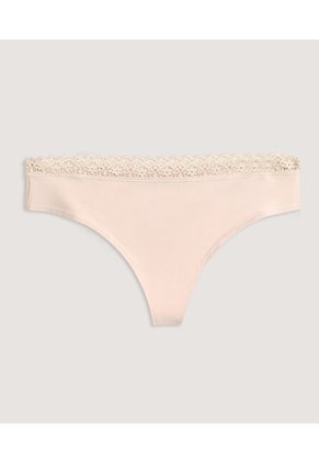 Panty Tanga Con Encaje Pack X3 X3 Para Mujer Surtido Ostu