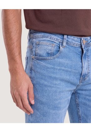 Jean Carrot Light Wash  Para Hombre Azul Ostu