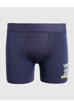 Boxer Infantil Niño Filete Medio Color Azul Marca Ostu #80000095