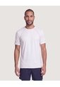 Camiseta Active Costuras Contraste  Para Hombre Blanco Ostu de Ostu