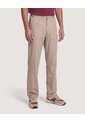 Pantalón De Moda Con Pinzas  Para Hombre Café Ostu de Ostu