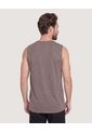 Camiseta Active Jaspe Texturizada  Para Hombre Café Ostu de Ostu