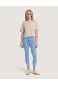 Camiseta Crop Oversize  Para Mujer Café Ostu de Ostu