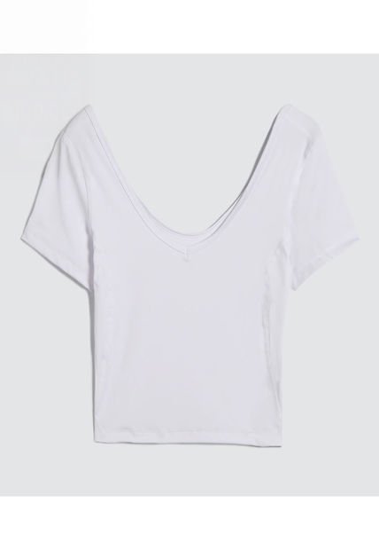 Crop Top Para Mujer Crop Top Color Blanco Marca Ostu #40091750