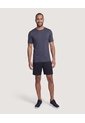 Bermuda Active Dry  Para Hombre Negro Ostu de Ostu