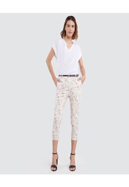 Pantalon Para Mujer Capri Color Beige Marca Ostu #40070373