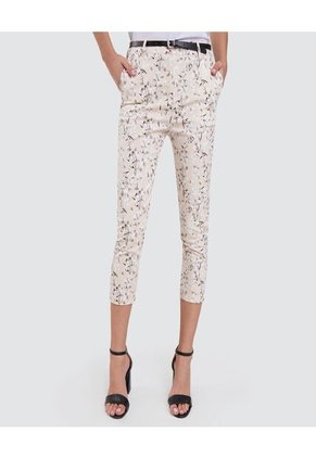 Pantalon Para Mujer Capri Color Beige Marca Ostu #40070373