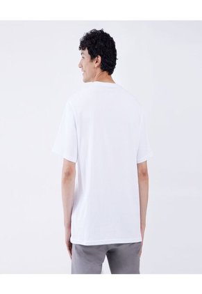 Camiseta Para Hombre Manga Corta Color Blanco Marca Ostu #60091013