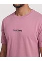 Camiseta Basica Con Screen  Para Hombre Rosa Ostu de Ostu