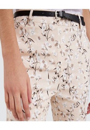 Pantalon Para Mujer Capri Color Beige Marca Ostu #40070373