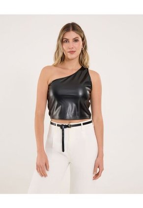 Blusa Para Mujer Manga Sisa Color Negro Marca Ostu #40120976