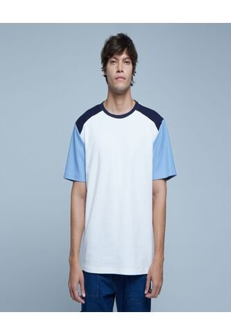 Camiseta Para Hombre Manga Corta Color Beige Marca Ostu #60091251 Ostu