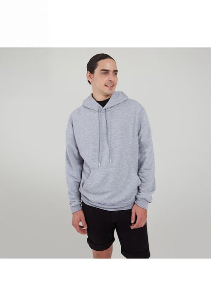Buzo Para Hombre Hoodie Color Gris  Marca Ostu #60060297