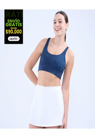 Top Para Mujer Top Color Azul  Marca Ostu #40220385 Ostu