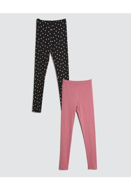 Leggins Para Niña Largo Color Pack X Marca Ostu #90230106