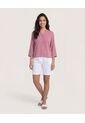 Blusa  Para Mujer Manga 3/4 Color Morado Marca Ostu #40121228 de Ostu