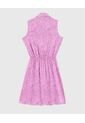 Vestido Infantil Niña M/Sisa Medio Color Morado Marca Ostu #90170072 de Ostu