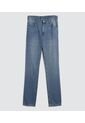 Jean Para Hombre Regular Color Azul Medio Marca Ostu #60160366 de Ostu