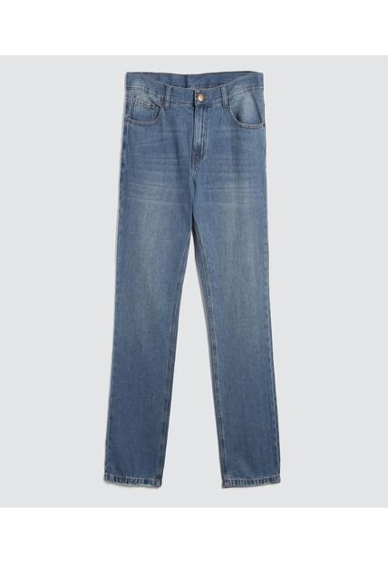 Jean Para Hombre Regular Color Azul Medio Marca Ostu #60160366