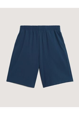 Bermuda  Para Hombre Deportiva Largo Color Azul Marca Ostu #60100479 Ostu