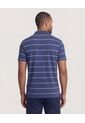 Polo  Para Hombre Cuello Tejido Con Bolsillo Color Azul Marca Ostu #60110899 de Ostu