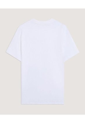 Camiseta Para Hombre Manga Corta Cuello Redondo Color Blanco Marca Ostu #60091897