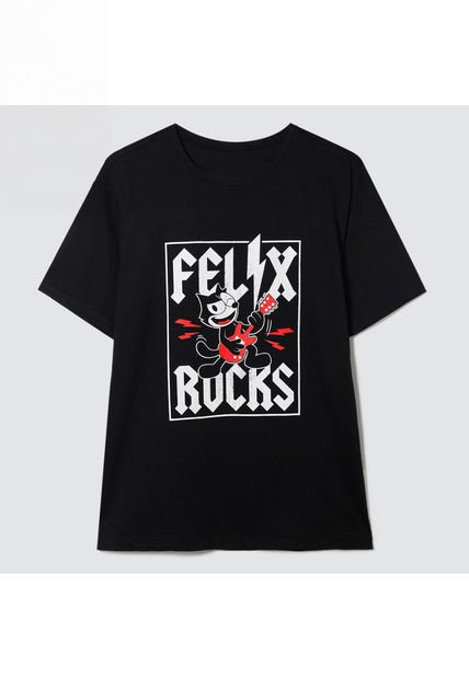 Camiseta Para Hombre Manga Corta Color Negro Marca Ostu #60091145