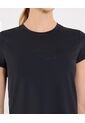 Camiseta Para Mujer Manga Corta Cuello Redondo Color Negro Marca Ostu #40092714 de Ostu