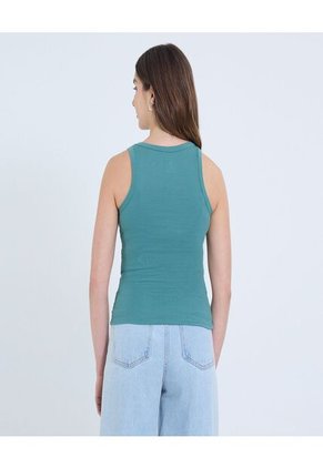 Camiseta Para Mujer Manga Sisa Color Verde Marca Ostu #40092339