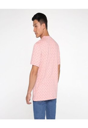 Camiseta Para Hombre Manga Corta Color Rosado  Marca Ostu #60090855