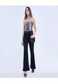 Jean Para Mujer Jeggings Flare Color Negro Marca Ostu #40160468 de Ostu