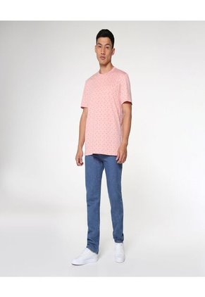 Camiseta Para Hombre Manga Corta Color Rosado  Marca Ostu #60090855