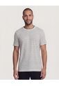 Camiseta  Para Hombre Manga Corta Cuello Redondo Color Crema Marca Ostu #60091785 de Ostu